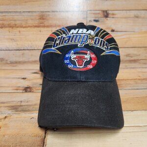 Vintage Chicago Bulls NBA Champions Hat Starter 1998 OG Jordan Pippen Rodman